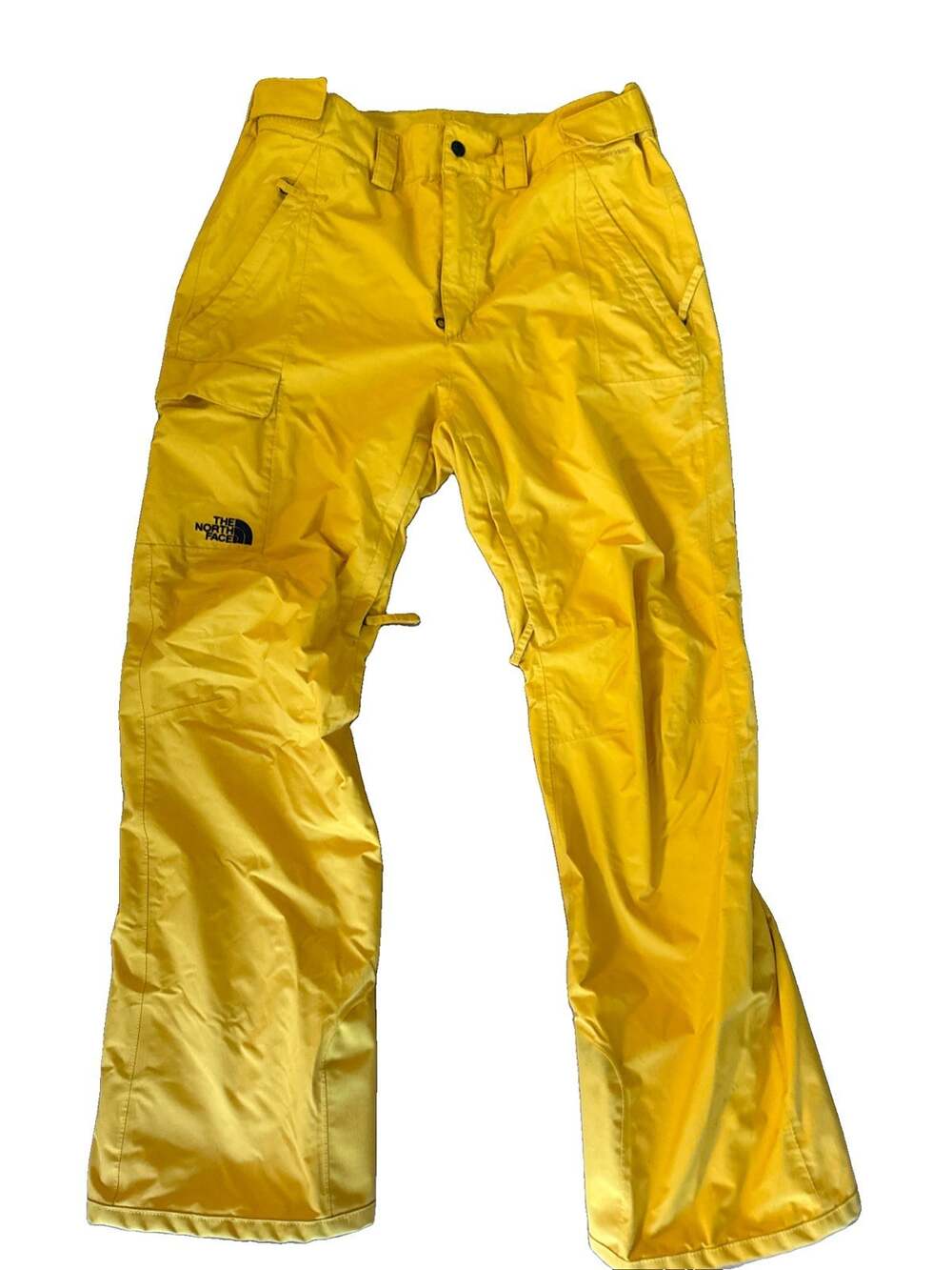 The North Face Men’s Medium Yellow Freedom Waterproof Snow Pants